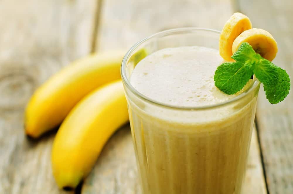 The Ultimate Thick Homemade Banana Milk Shake • Recipe This