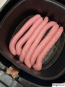 How To Cook Chicken Sausage In Air Fryer?