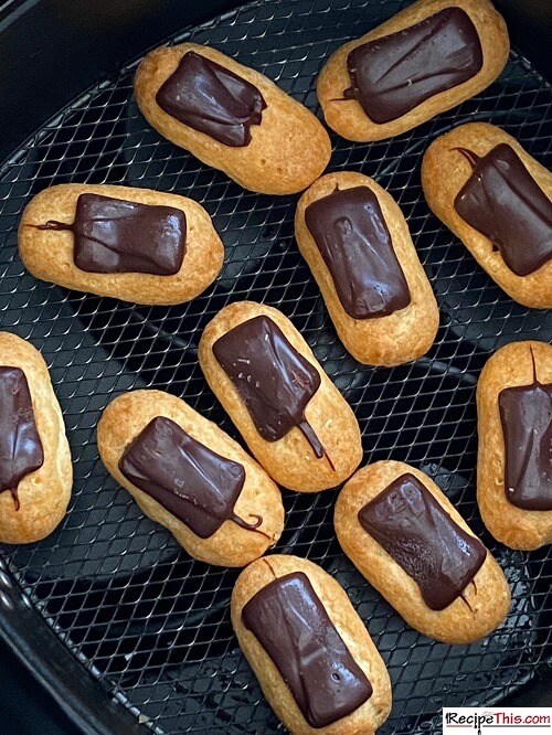 Air Fryer Frozen Eclairs | Recipe This