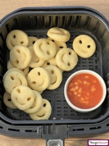 How To Air Fry Smiley Fries?