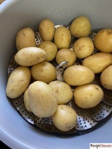 Ninja Foodi Cooking Potatoes
