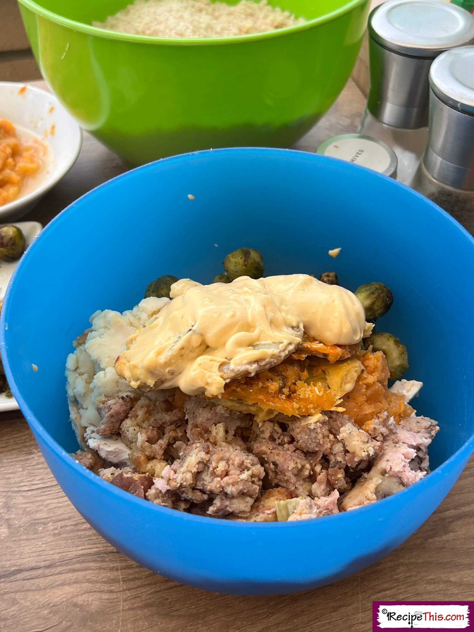 Recipe This Air Fryer Leftover Turkey Burgers