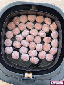 How Long Do You Air Fry Frozen Meatballs?
