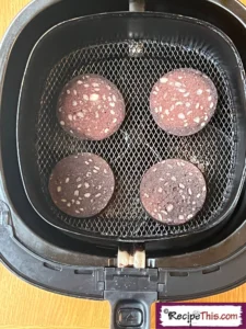 How Long To Cook Black Pudding In Air Fryer?