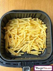 How Long To Air Fry Frozen French Fries?