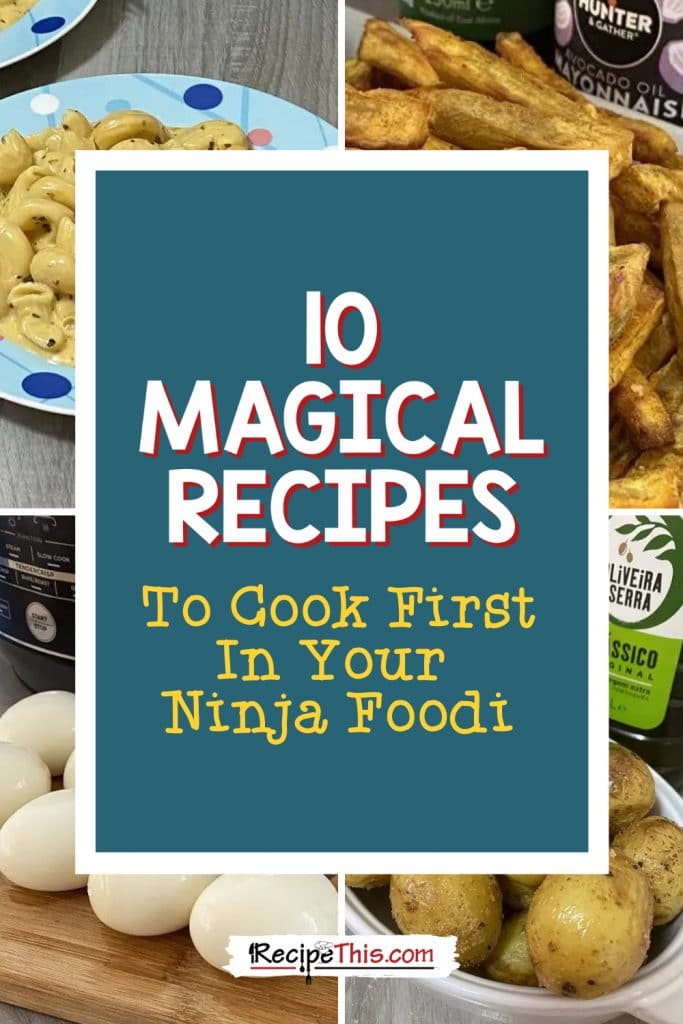 10 magical recipes to cook first in your ninja foodi