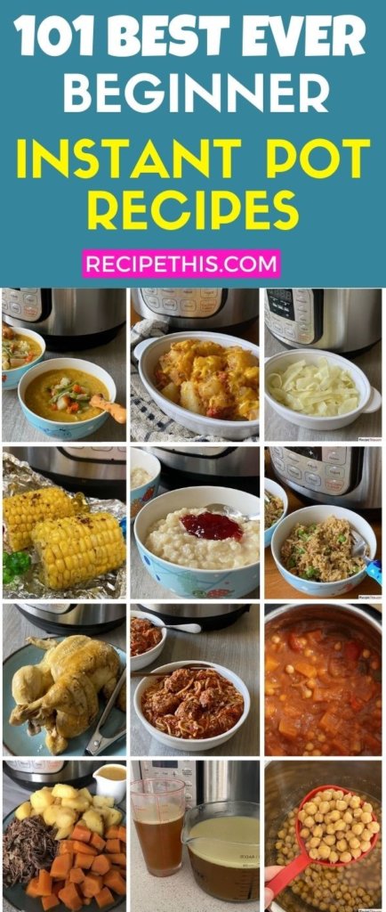 101 Instant Pot Recipes For The Complete Beginner