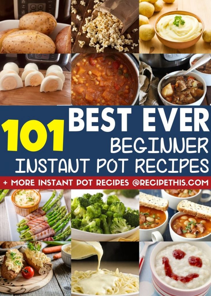 101 best ever beginner instant pot recipes