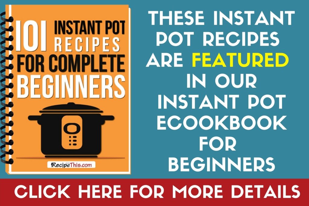 101 instant pot recipes