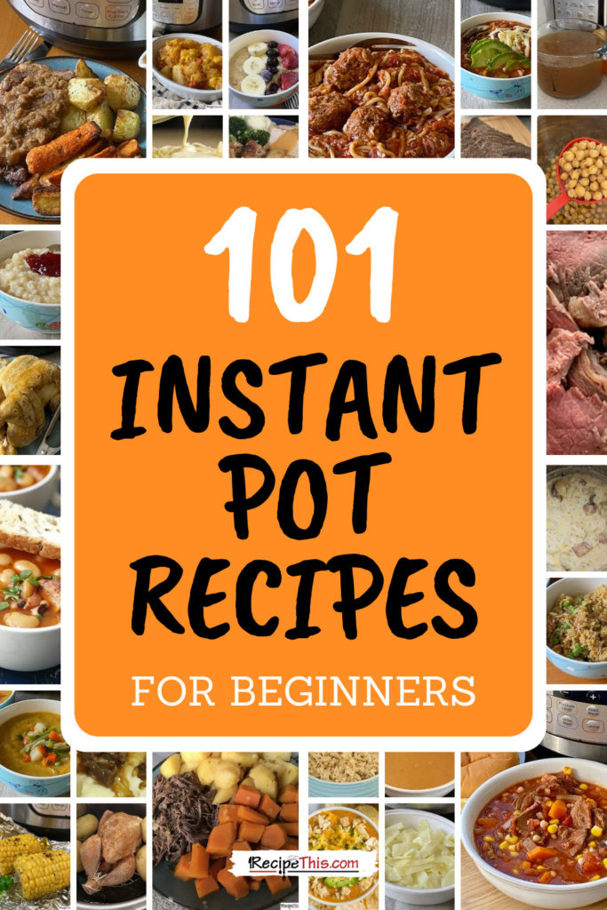 101 instant pot recipes ebook