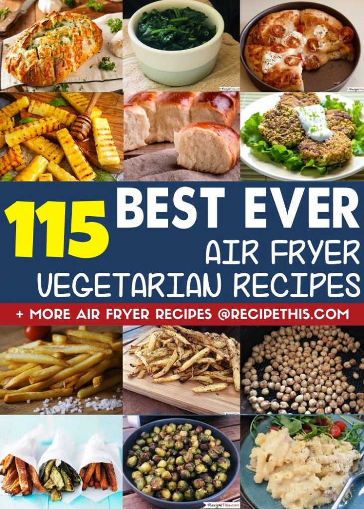 115 best ever air fryer vegetarian recipes and more air fryer recipes