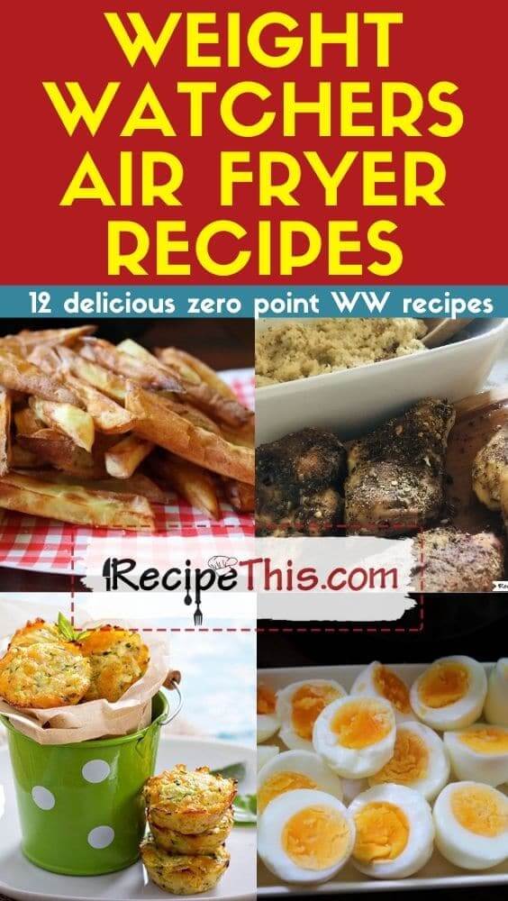 Air fryer clearance recipes weight watchers