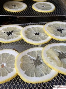 Can You Dehydrate Lemon Slices?