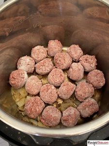 How To Cook Spaghetti & Frozen Meatballs In Instant Pot?