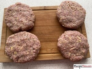 How To Cook Pork & Apple Burgers?