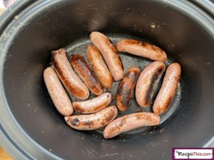 How Long To Cook Sausages In Slow Cooker?
