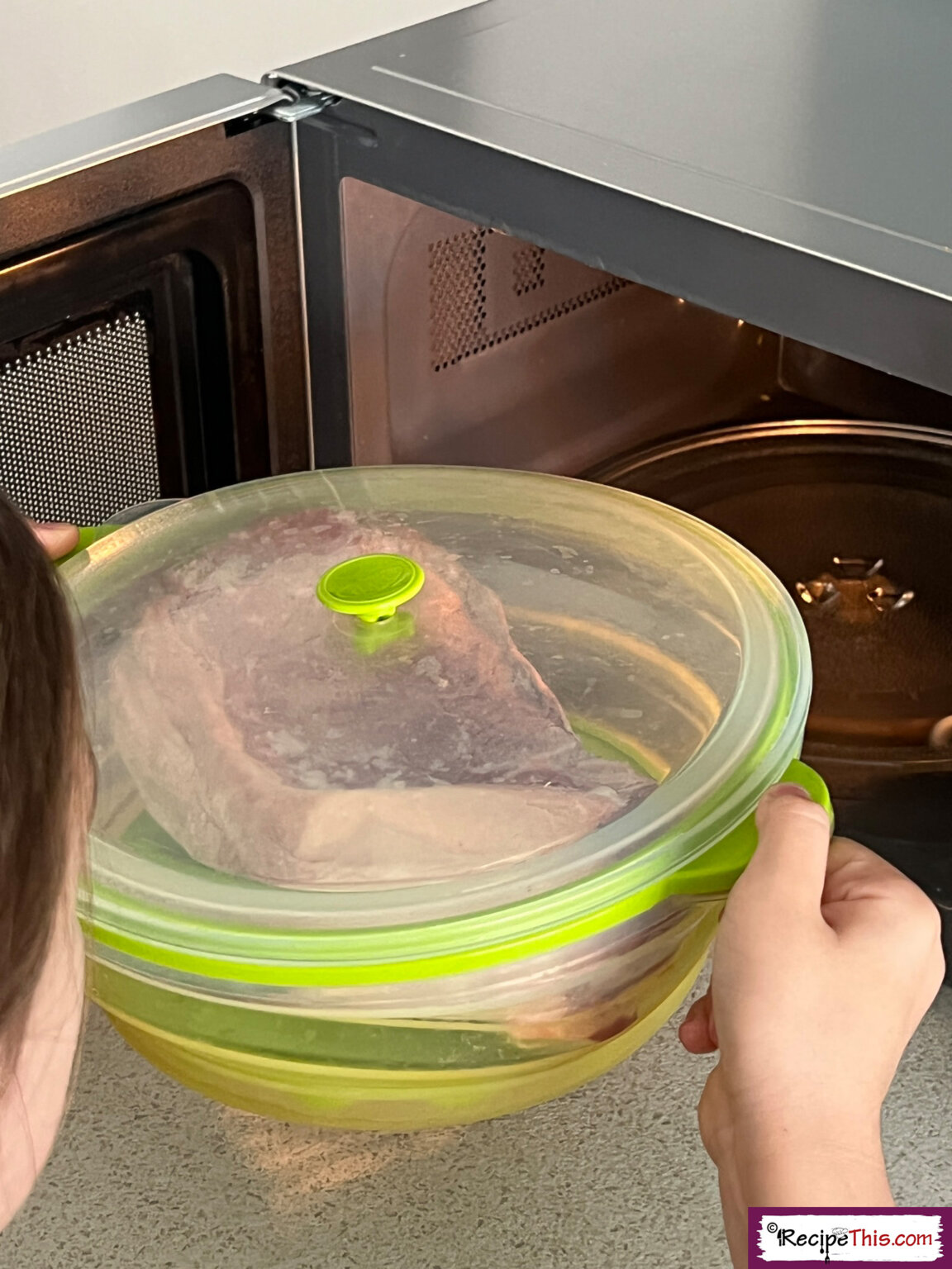 Recipe This Defrost Steak In Microwave