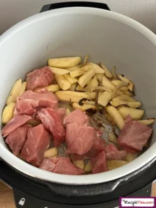 How To Slow Cook Pork & Apple Stew?