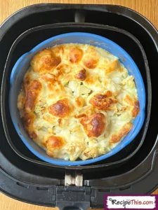 How Long To Cook Frozen Cauliflower Cheese In Air Fryer?