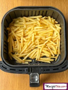 How Long To Air Fry Frozen French Fries?
