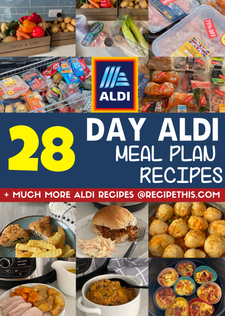 28 aldi meal plan recipes