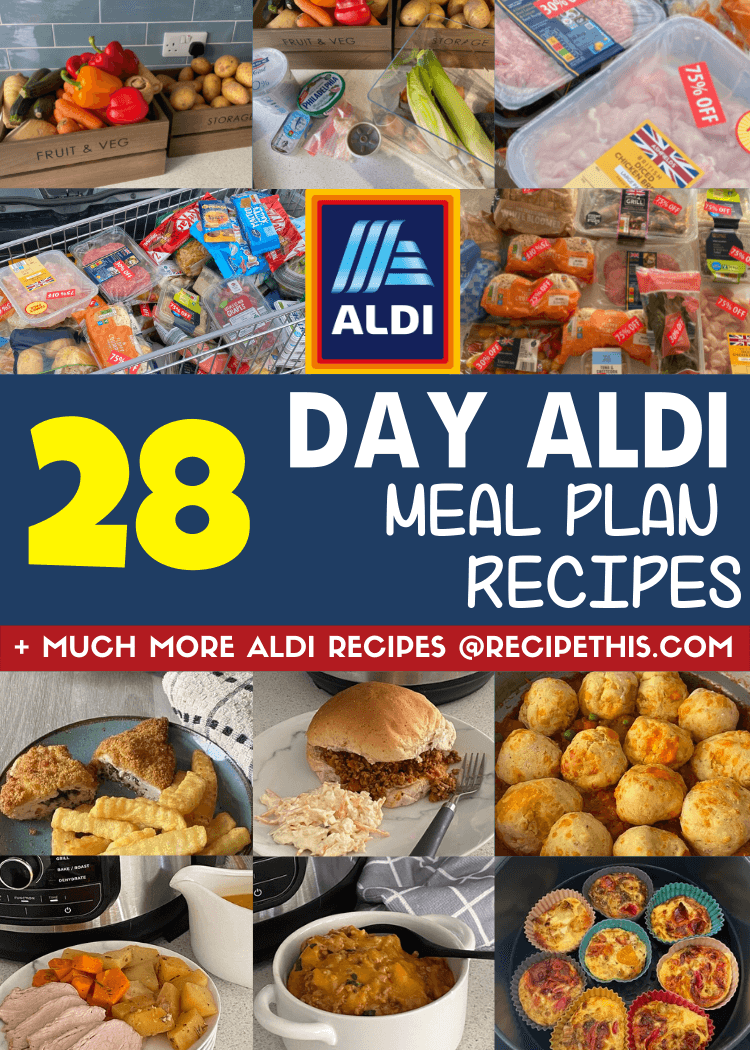 28 Day Aldi Meal Plan | Recipe This