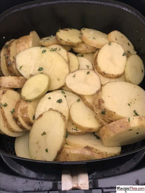 Recipe This Air Fryer Cheesy Scalloped Potatoes Au Gratin