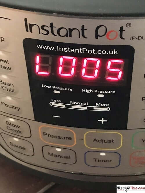 Instant pot natural online release timer