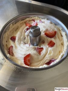 How To Make Strawberry Ice Cream In Ice Cream Maker?