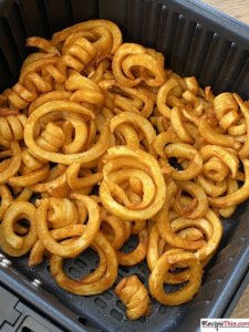 Can You Air Fry Arby’s Frozen Curly Fries?