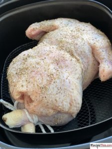 How To Cook A Whole Chicken In An Air Fryer?