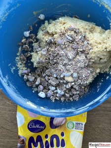 Cadbury Mini Egg Cookies Recipe