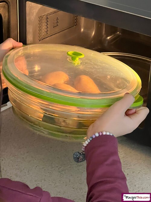 Recipe This Microwave Baby Potatoes