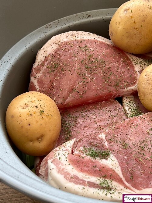 Recipe This Slow Cooker Bacon Chops
