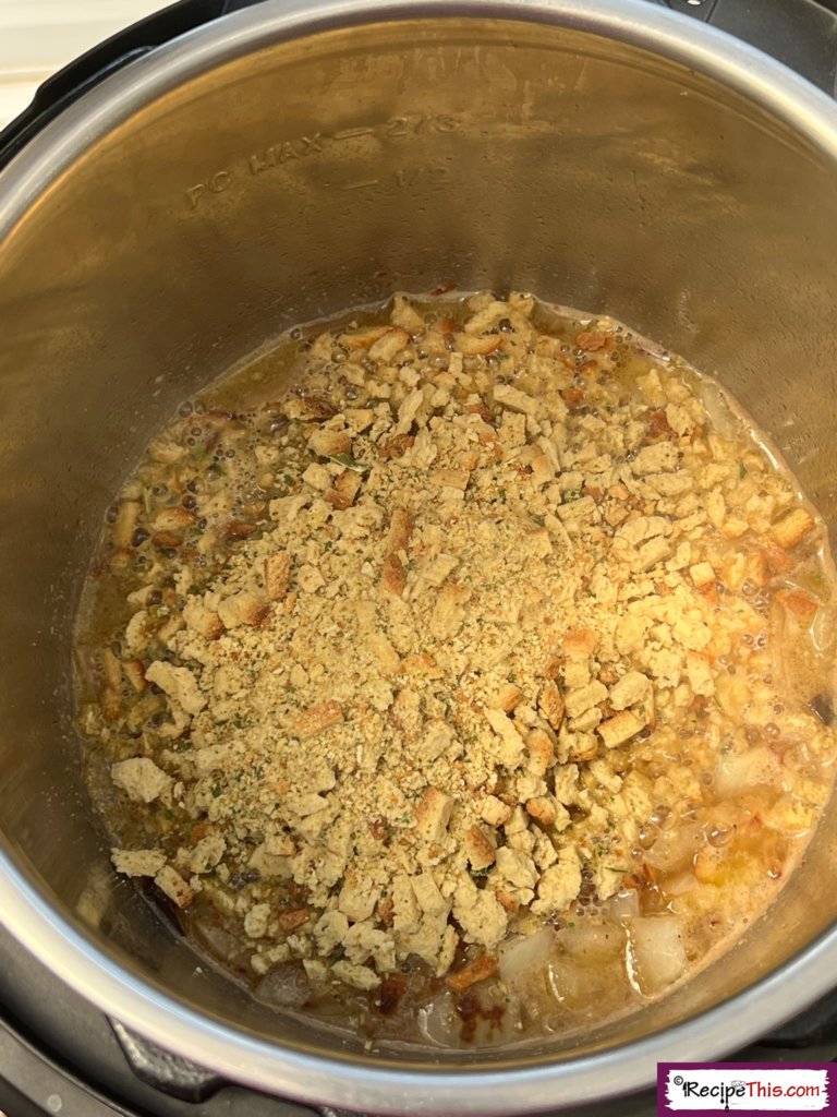 Recipe This Instant Pot Stuffing From A Box