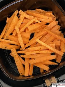 How To Air Fry Carrot Chips?