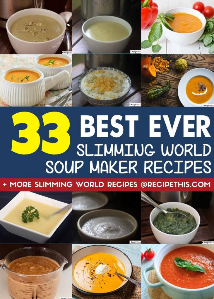 Slimming World Soup Maker Recipes