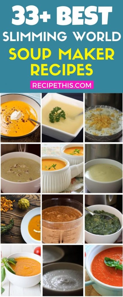 Slimming World Soup Maker Recipes