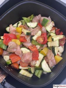 How To Cook Air Fryer Chicken & Vegetables?