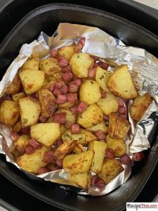 How To Make Roasted Potatoes With Cheese & Bacon?