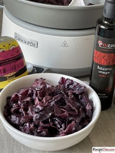 Can I Cook Red Cabbage In A Slow Cooker?