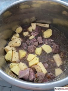 Instant Pot Beef Stew & Dumplings Recipe Ingredients