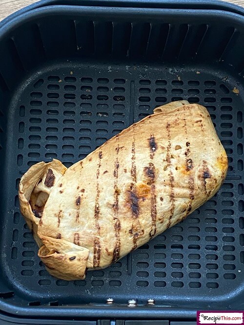 How To Cook Frozen Burritos In Air Fryer?