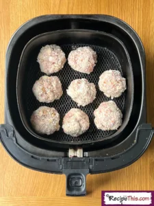 Can You Cook Stuffing Balls In Air Fryer?