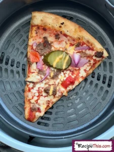 How Long To Reheat Pizza In Ninja Air Fryer?