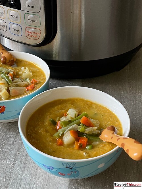 How To Make Vegetable Soup In An Instant Pot?