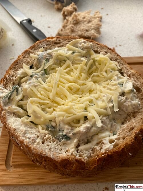 Air Fryer Spinach Cob Loaf Recipe This