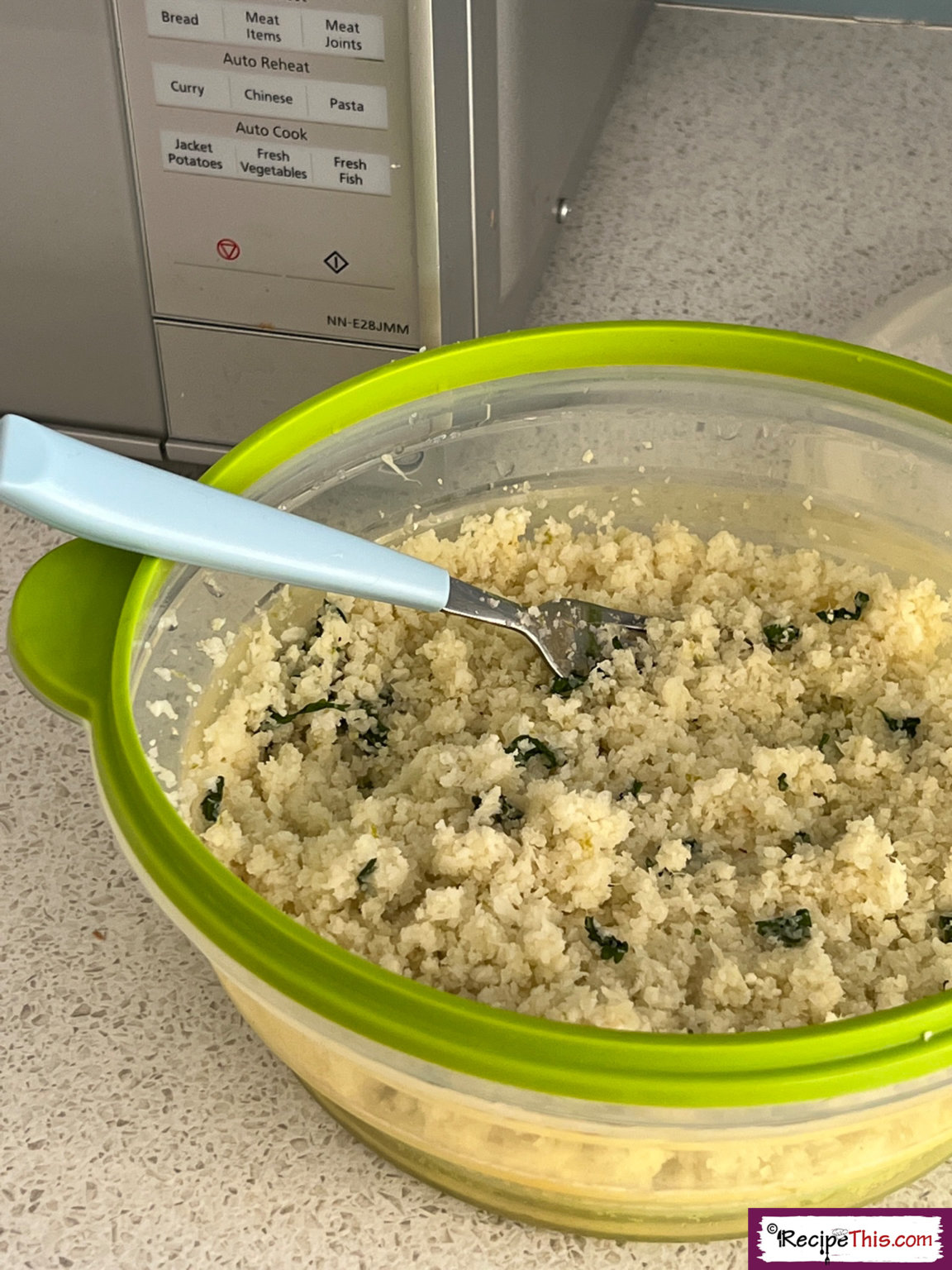 Recipe This Microwave Cauliflower Rice