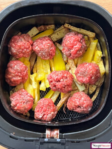 How To Cook A Meatball Traybake In Air Fryer?