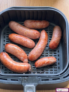 How Long To Cook Frozen Sausages In Air Fryer?